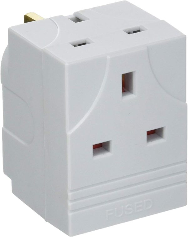 PIFCO 3 WAY MAINS ADAPTOR