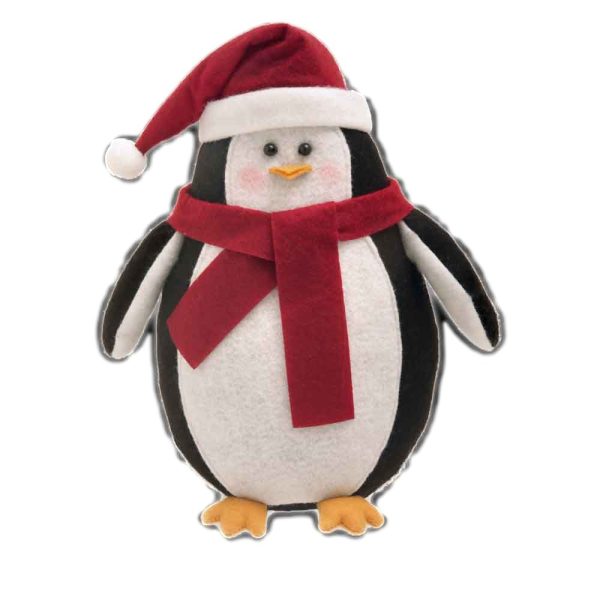 PENGUIN SHAPE CHRISTMAS DOOR STOP