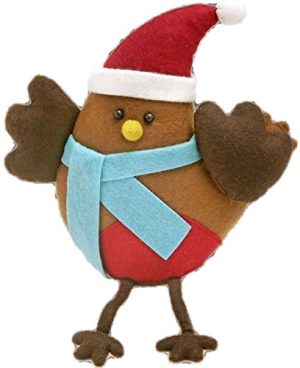 ROBIN SHAPE CHRISTMAS DOOR STOP