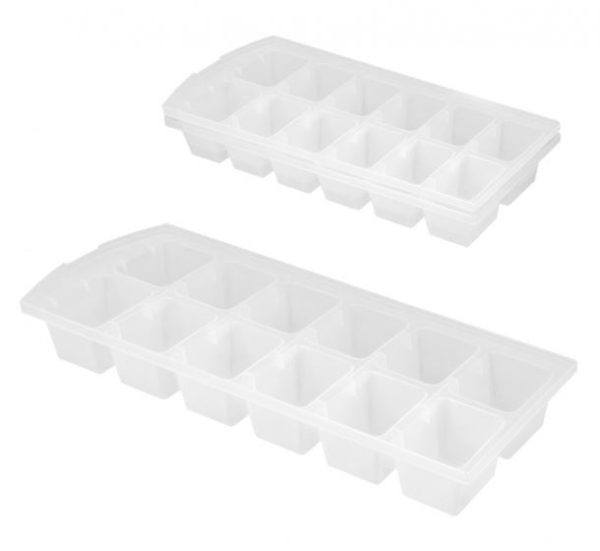 METALTEX ICE CUBE TRAYS SET OF 2 - 22 CM MULTI COLOUR