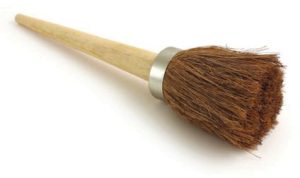 SHORT HANDLE TAR BRUSH WITH NATURAL COCO FILL
