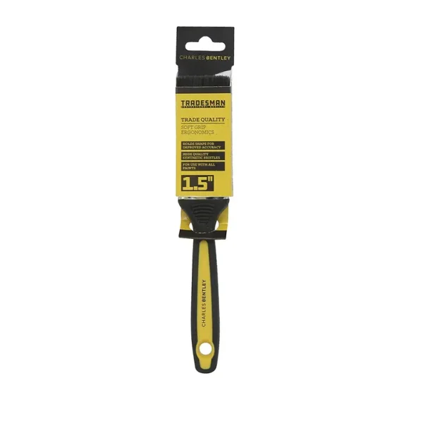 TRADESMAN TRADE BRUSH SOFT GRIP 1.5 INCH