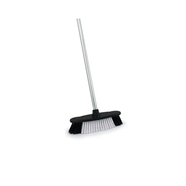 BENTLEY HALLMARK GRAPHITE SOFT BRISTLES BROOM & HANDLE