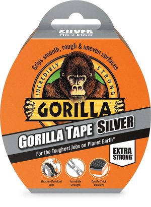 GORILLA SILVER ULTRA TOUGH TAPE 11 METRE X 48 MM