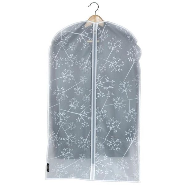 DOMOPAK WHITE LEAF DESIGN SUIT COVER 100CM X 60CM