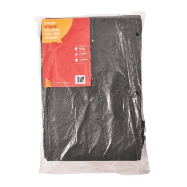 AMTECH GREEN TARPAULIN - 730CM (24FT) X 550CM (18FT)