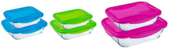 PYREX COOK & GO STORAGE SET 1.7L & 0.8L