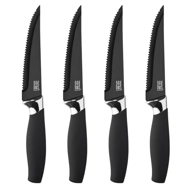 TAYLOR'S EYE WITNESS BROOKLYN 4 PIECE STEAK KNIFE SET