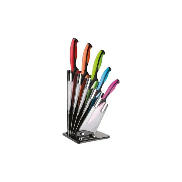 TAYLOR'S EYE WITNESS COLOURED CERAMIC COATED 5 PIECE KNIFE SET