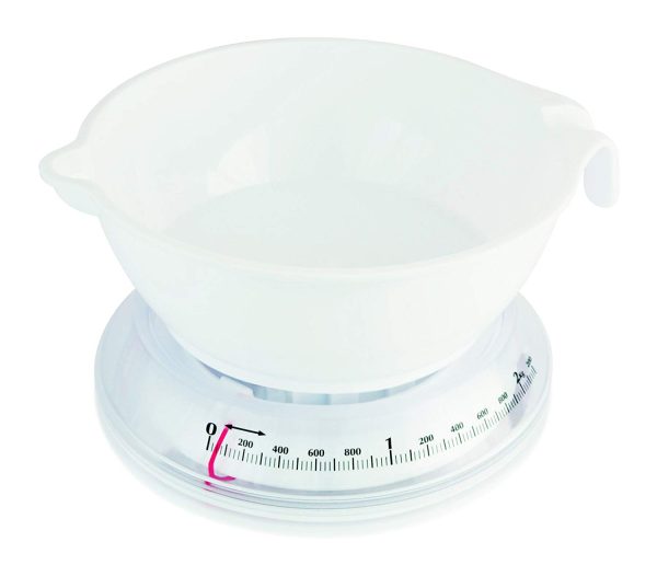 TERRAILLON T206 MECHANICAL KITCHEN SCALES WITH BOWL UPTO 2KG