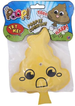 POOP SHAPE WHOOPEE CUSHION SELF INFLATING