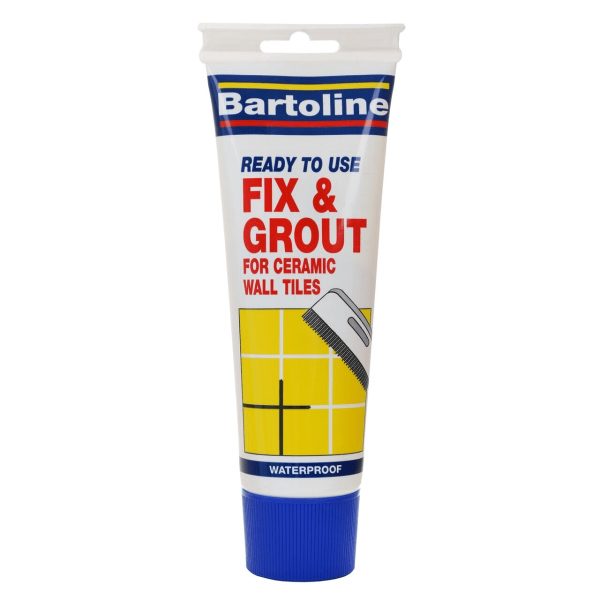 BARTOLINE READY TO USE FIX AND GROUT WATERPROOF 250GM TUBE