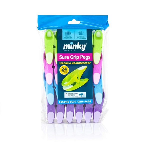 MINKY SUREGRIP PEGS PACK OF 24