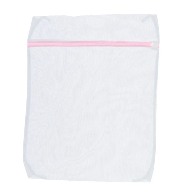 LARGE WASHING NET BAG WITH ZIP 60CM X 40 CM