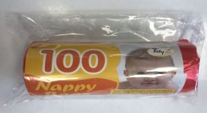 TIDYZ NAPPY BAGS ROLL PACK OF 100