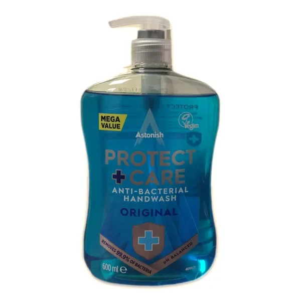 ASTONISH CLEAN & PROTECT ANTIBACTERIAL HANDWASH BLUE 650ML