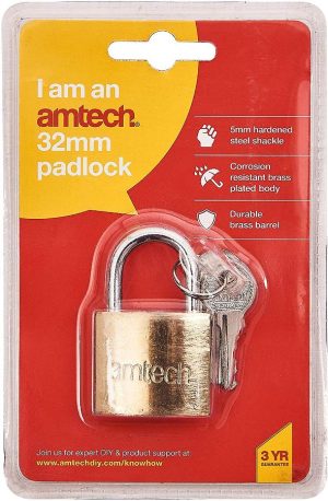 AMTECH PADLOCK 32 MM