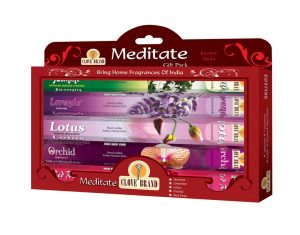 MEDITATE INCENSE STICK MULTI PACK FRAGRANCE PACK OF 5