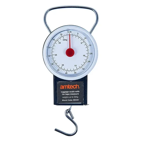 AMTECH LUGGAGE SCALE S6430 WITH 1M TAPE