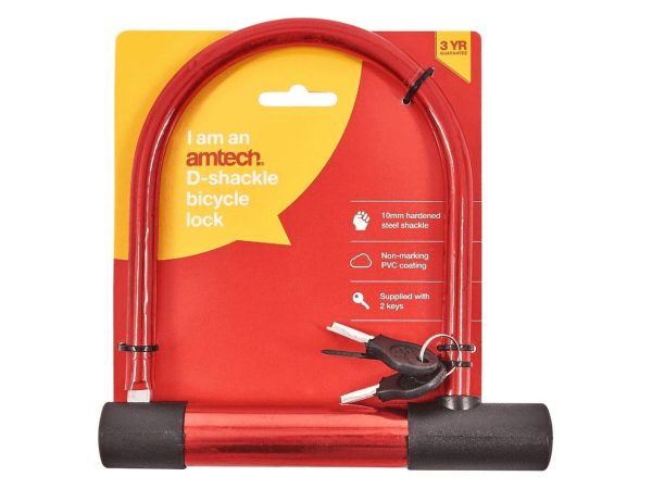 AMTECH D SHACKLE BICYCLE LOCK