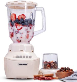 GEEPAS 400W 2 IN 1 BLENDER / GRINDER