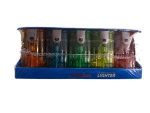 FLAME JACK PACK OF 25 DOUBLE FLAME ELECTRONIC LIGHTERS