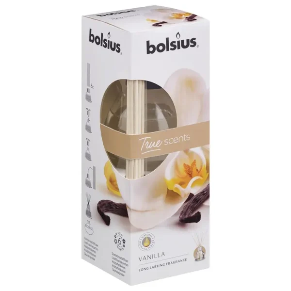 BOLSIUS TRUE SCENTS FRAGRANCE DIFFUSER 45ML - VANILLA