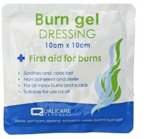 QUALICARE BURNCARE BURNS DRESSINGS 10CM X 10CM