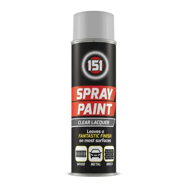 151 CLEAR LACQUER SPRAY PAINT 250ML