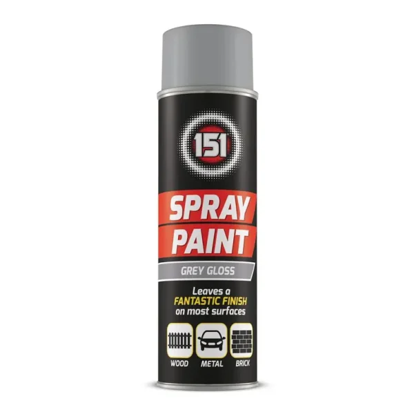 151 GREY GLOSS SPRAY PAINT 250ML