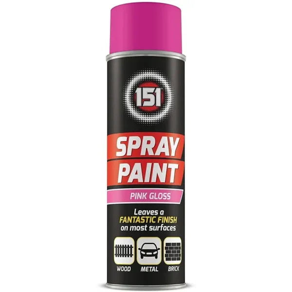 151 PINK GLOSS SPRAY PAINT 250ML