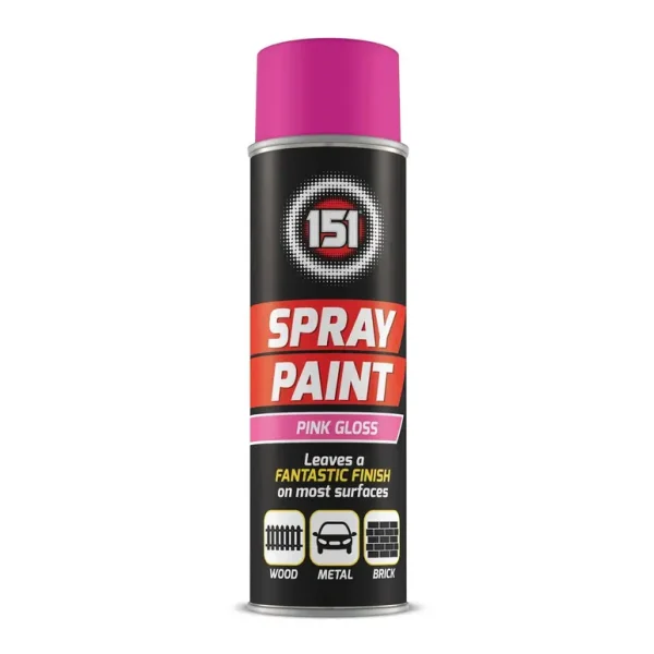 151 NEON PINK SPRAY PAINT 200ML