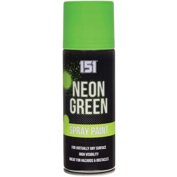 151 NEON GREEN SPRAY PAINT 200ML