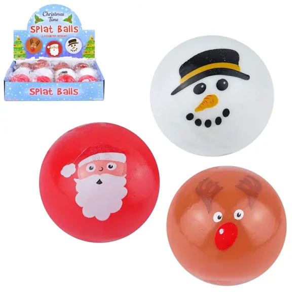 HENBRANDT CHRISTMAS SPLAT BALLS 3 ASSORTED