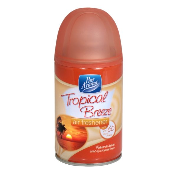 PAN AROMA AIR FRESHENER REFILL 250ML - TROPICAL BREEZE