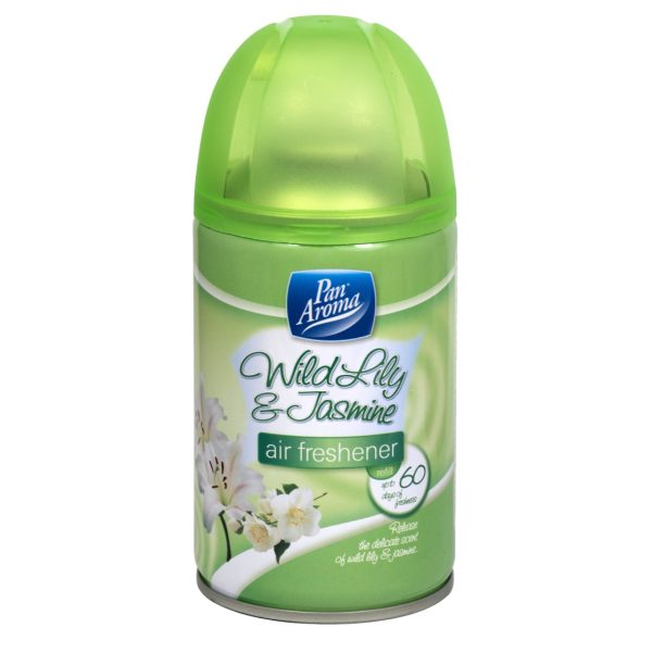 PAN AROMA AIR FRESHENER REFILL 250ML - WILD LILY & JASMINE