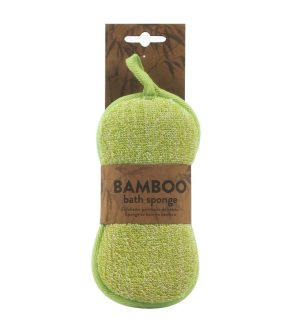 EXFOLIATING BAMBOO BATH SPONGE
