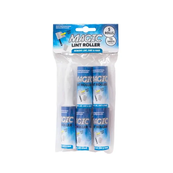 MAGIC MINI TRAVEL LINT ROLLER PACK OF 5