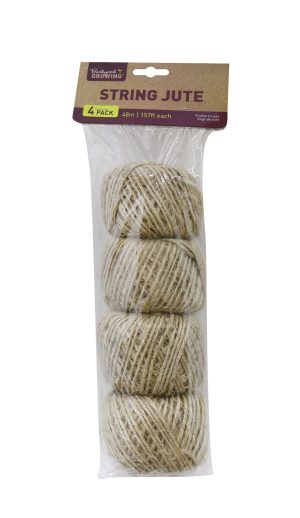 MULTI PURPOSE JUTE STRING 48M PACK OF 4