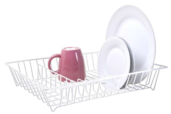 PLASTIC COATED WIRE DISH RACK