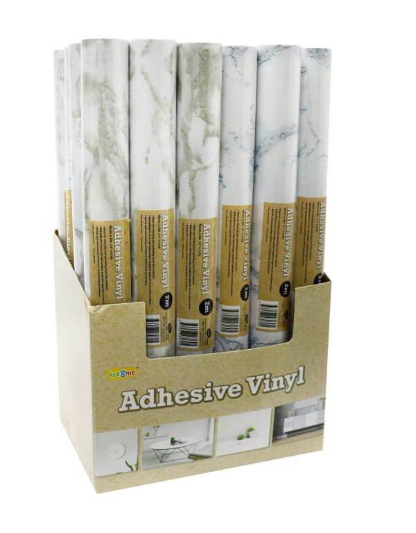 MARBLE EFFECT ADHESIVE VINYL FILM 45CM X 2M