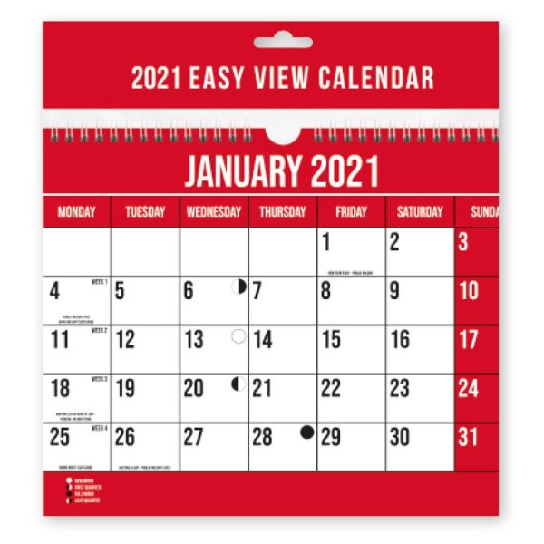 CALENDAR COMMERCIAL WASY VIEW