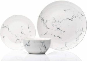 SABICHI MARBLE DINNER SET 12/PCS