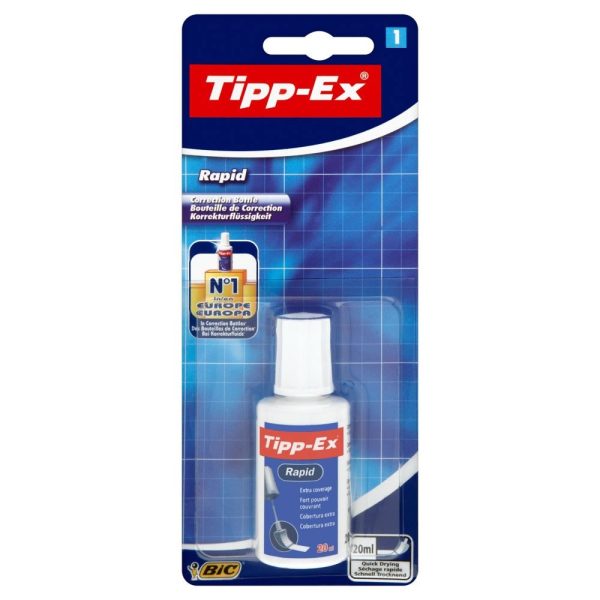 TIPPEX CORRECTION FLUID CARDED 20ML