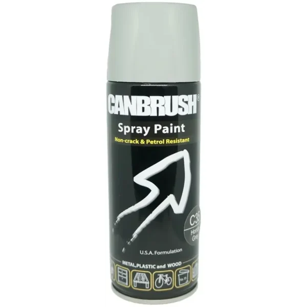 CANBRUSH C35 HONDA GREY ALL PURPOSE SPRAY PAINT 400ML