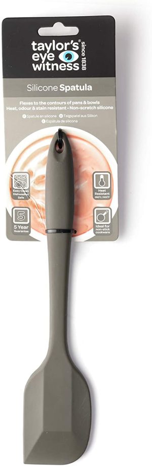 TAYLORS EYE WITNES GREY SILICONE SPATULA 27CM
