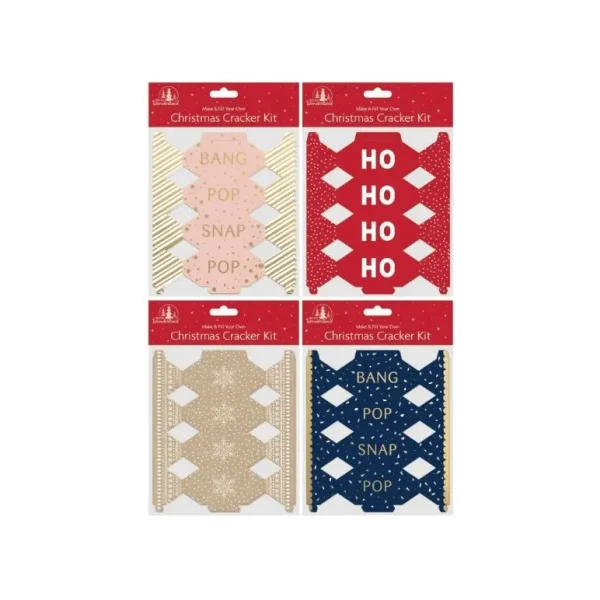 FESTIVE WONDERLAND MYO MINI CHRISTMAS CRACKER KIT PACK OF 6