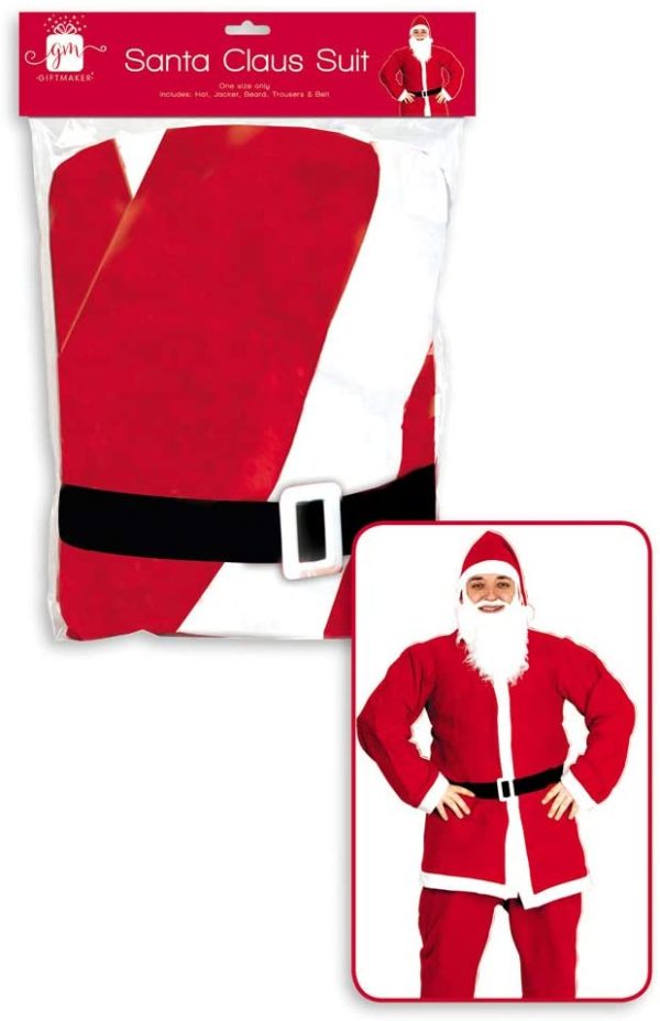 GIFTMAKER MENS SANTA CLAUS SUIT