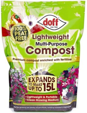 DOFF LIGHTWEIGHT MULTI PURPOSE COMPOST EXPANDS TO 15 LITRES