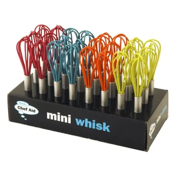 CHEF AID CUTE RETRO COLOURFUL MINI WHISK